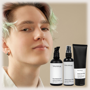 <span class=keywords><strong>Meilleur</strong></span> ensemble de soins de la peau biologique pour hommes, Lotion pour le corps, crème pour barbe, huile essentielle, produits de soins de la peau pour hommes, marque privée, savon - Product Image 1