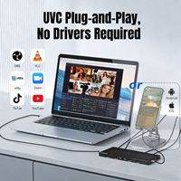 ORIVISION UCH904 Kartu Pengambilan Sinyal HDMI 4 Kanal 4K60 yang Stabil dengan Loop-out 4K60 & PD 100W untuk Siaran OBS VMix