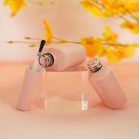 Vente à chaud 12ml échantillon gratuit bouteille en verre vide pour emballage de vernis à ongles 12ml nouveau design personnalisé brosse à bouchon de bouteille de vernis à ongles