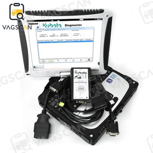 แล็ปท็อป CF19 สำหรับ Kubota Diagmaster พร้อมสายเคเบิล 4 พิน Python DSTi Interface เครื่องมือวินิจฉัยเครื่องจักรกลการเกษตร รถแทรกเตอร์ Takeuchi - Product Image 6