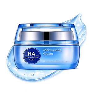 Crema Facial con Ácido Hialurónico Compuesto y Escualano, Acetato de Tocoferilo, Hidratación Suave para Piel Sensible - Product Image 2