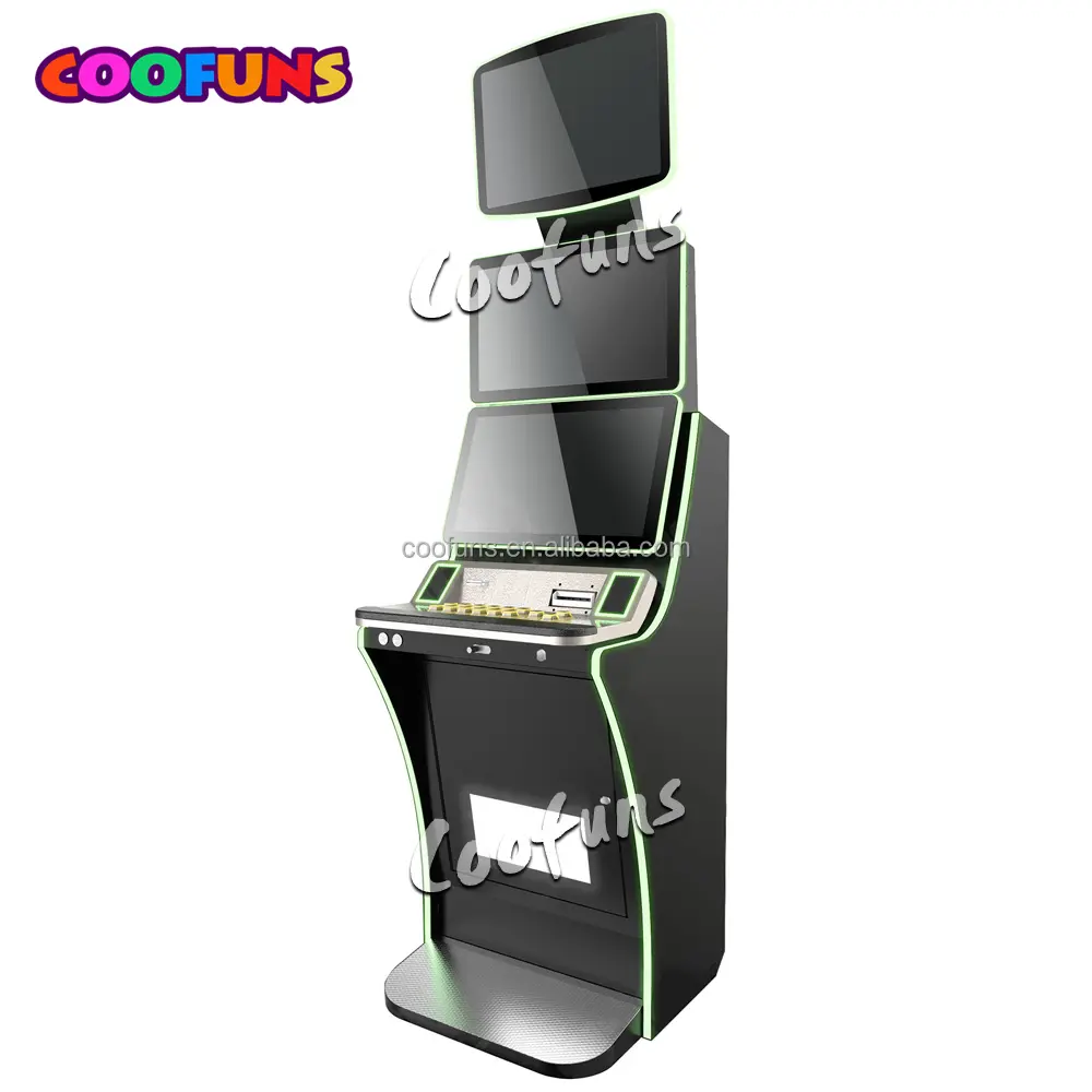 Gaming Equipment Electronic Game Machines Spare Parts Stand Up Metal Video Cabinet for Sale