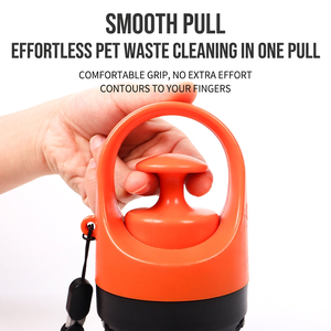 Recogedor de excrementos portátil para perros LW Pet, sin contacto, con seis puntas y soporte. - Product Image 3