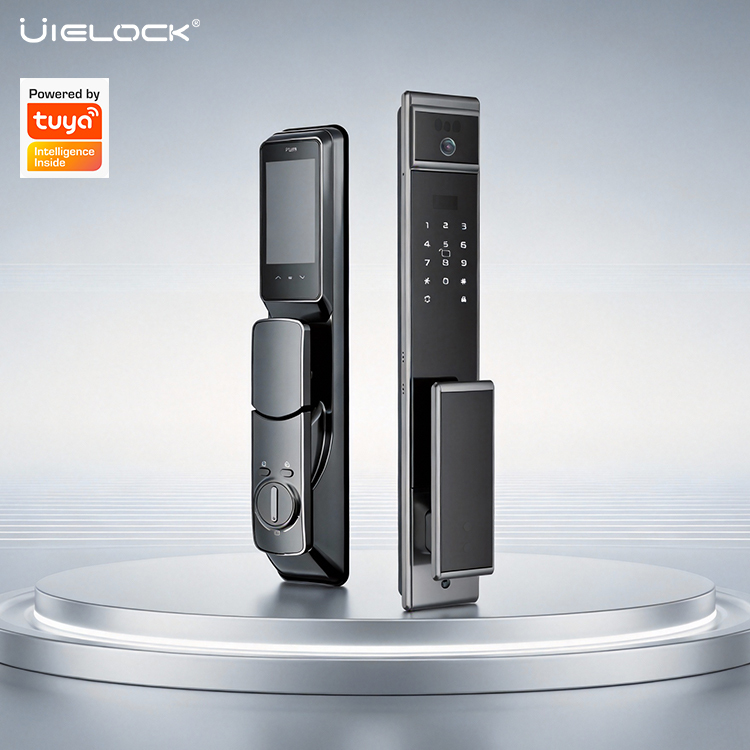 UIELOCK QB60 3D Face Smart Lock Camera Aluminum Compatible Cloud Password/Card/Face/Palmar Vein Recognition Remote Unlocking · image 3