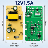 Cartes d'alimentation 12V 1.5A 18W personnalisées de qualité supérieure, à performance stable, pour remplacement et réparation