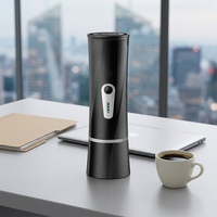 Machine à café expresso portable à capsules, 15 bars de pression, semi-automatique, 3 à 5 tasses, compacte, pour la maison, la voiture, le camping-car