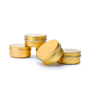 Lata redonda reutilizable para galletas, lata de Metal personalizada de grado alimenticio, lata dorada en relieve para galletas, pastel de ensueño, caja de lata, contenedor de lata de aluminio - Product Image 2