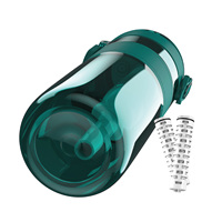 Bouteille filtrante à eau portable pour camping, randonnée, camping-car, voiture, purificateur personnel, charbon actif