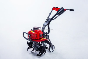 Microcultivador de 62cc, Pequeña Motocultivadora Agrícola de Gasolina, Azada Rotativa para el Hogar, Desmalezadora, Aflojadora de Suelo, Abre Zanjas, Escarificador de Campos - Product Image 1