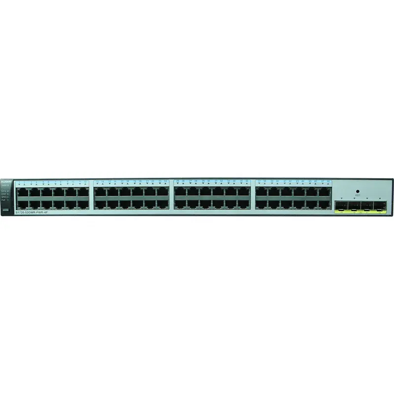 Interruptores de empresa serie S1700, S1720-52GWR-PWR-4P, 48 puertos gestionados, SFP, POE +, interruptor de núcleo accionado