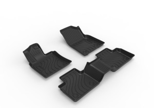 Alfombrillas para Auto Autobo para <span class=keywords><strong>Toyota</strong></span> <span class=keywords><strong>Camry</strong></span> 9na Generación 2024-2026, Gasolina, TPE, para Todo Clima, Juego Completo, 100% Impermeables, Fáciles de Limpiar - Product Image 2