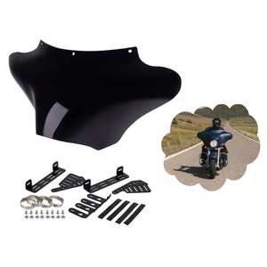 Kit de carenado de alas de murciélago para motocicleta Yamaha, Kit de carenado de Faro de ala de murciélago con soporte de montaje de pantalla, v-star V Star, 1300, 1100, 650, 950, <span class=keywords><strong>XVS</strong></span> - Product Image 1