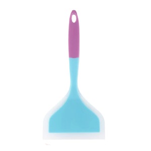 Silicone Cooking Spatula Two Color High Temperature Resistant For Frying <b>Eggs</b> Pizza Food Grade Kitchen Tool Non Stick Pan - Product Image 5