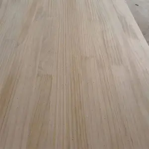 Pemasok kayu pinus papan kayu padat kayu papan furnitur gabungan kualitas tinggi