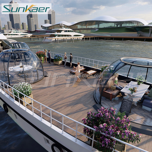 Livraison rapide en aluminium polycarbonate verre étanche boîtier extérieur tentes Igloo maison pour pool house dôme piscine - Product Image 5