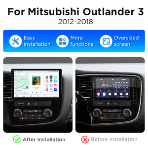 วิทยุติดรถยนต์ Junsun ระบบ Android CarPlay สำหรับรถยนต์มิตซูบิชิ เอาท์แลนเดอร์ 3 รุ่น GF0W GG0W ปี 2012-2018 ระบบนำทาง GPS และเครื่องเล่นมัลติมีเดีย - Product Image 2