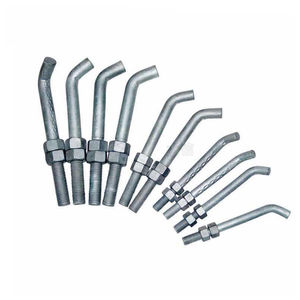 สลักเกลียวชุบสังกะสีแบบจุ่มร้อน M10 M24 <span class=keywords><strong>M16</strong></span>สลักเกลียวชนิด L สลักเกลียวคอนกรีตเคมี - Product Image 6