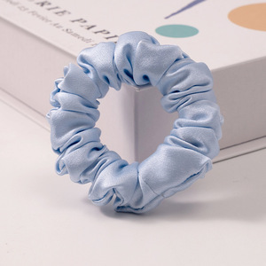 Meilleur <span class=keywords><strong>Prix</strong></span> OEM/ODM Chouchou pour cheveux unisexe en pure soie de mûrier 6A, 2 cm, 30 Momme, poids lourd, haute élasticité, Vente en gros - Product Image 3