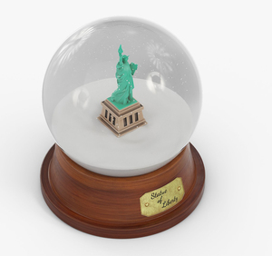Pyramide personnalisée de Cheops Souvenir Snow Globe City Water Globe - Product Image 5
