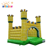 Château gonflable WINSUN, design tendance, structure de saut en PVC, ignifuge, imperméable, couleur et logo personnalisés, CE, installation facile