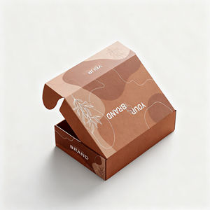 Kotak hadiah kualitas tinggi dan murah kotak pengiriman kustom desain warna karton kemasan kilat - Product Image 4