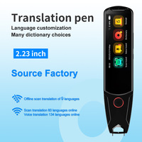 Dispositivo traductor inteligente personalizable MD032, equipo de traducción de idiomas, bolígrafo traductor de idiomas para viajero