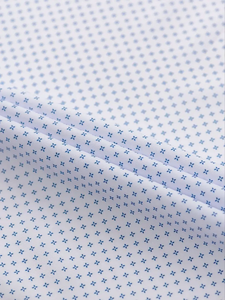 Dropshipping Imprimé Polyester mélangé à manches longues Casual Dress Shirts Lapel Collar Diamond Buttons Spring Breathable - Product Image 6