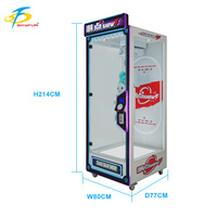 Arcade Skyfun en plastique et métal à retour sur investissement élevé, avec jeu de coupe de ciseaux, pour usage commercial, taux de gain réglable, faible entretien, version anglaise