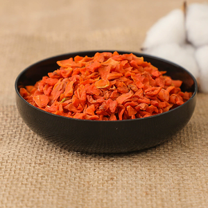 Nhà sản xuất chuyên nghiệp chất lượng cao khô cà rốt dices tinh khiết tự nhiên hữu cơ Giá cả phải chăng mất nước khô - Product Image 3