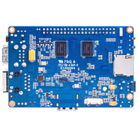 Ordinateur monocarte Banana Pi BPI M64 avec puce Allwinner A64, 2 Go de RAM DDR3, 8 Go de EMMC, compatible avec les systèmes Android et Linux