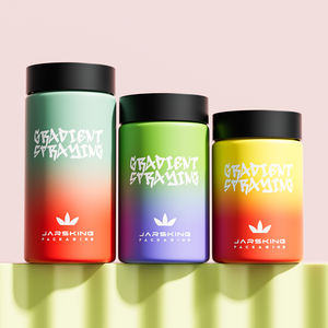 ขวดพลาสติกทรงตรงสำหรับใส่เครื่องเทศ ขนาด 6 ออนซ์ 8 ออนซ์ 180 กรัม 240 กรัม 300 กรัม ป้องกันเด็กเปิดได้ ผลิตจากพลาสติก PET สำหรับเก็บของแห้ง เช่น สมุนไพร หรือ บาคูร์ - Product Image 2