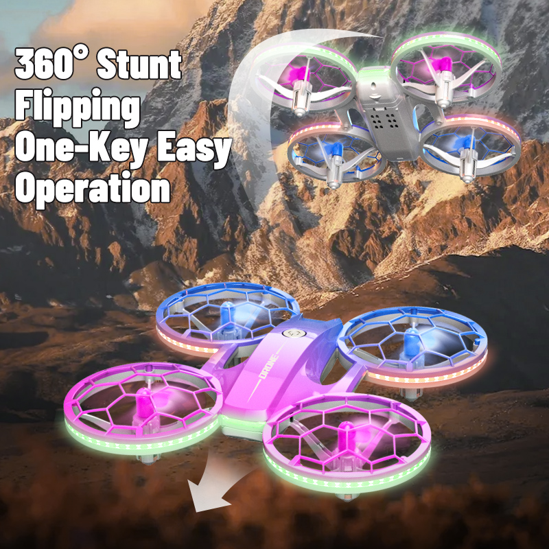 Black 4k Dual 3b Mini Drone 4K K3 Pro RC, double caméra, WIFI FPV, photographie aérienne RC