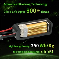 Надежная твердотельная батарея с высокой плотностью энергии 6S 22.2V 45000mAh 45Ah 5C 350Wh/Kg для промышленных геодезических и доставочных дронов