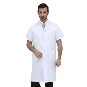 2024 médecin unisexe hôpital médical uniforme Blouses robe blanche <span class=keywords><strong>blouse</strong></span> de laboratoire - Product Image 5