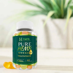 Aceite de cáñamo y gomitas de oso con vitaminas del fabricante Premium, Etiqueta Privada para memoria, sueño y energía para adultos - Product Image 3