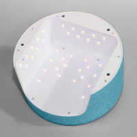 Vente en gros Lampe à ongles portable sans fil Uv/led diamant en strass 54W rechargeable Séchoir à vernis à ongles à capteur Flash Cure