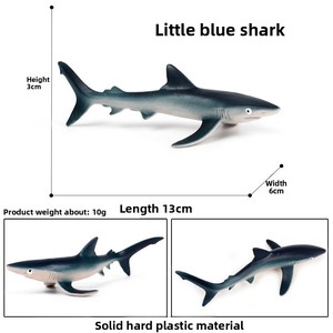 Usine en gros pas cher PVC solide Animal marin Simulation modèle aquarium aménagement paysager jouets d'illumination pour enfants - Product Image 3