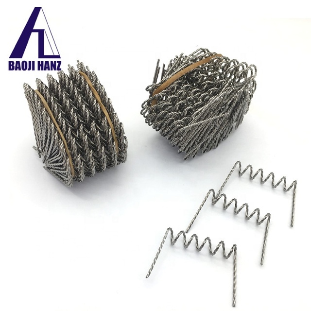 W1 Heating Coil Wire Tungsten Twist Wire Price Per kg