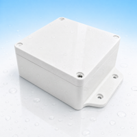 Boîtier de jonction étanche OEM compact en ABS IP67, boîtier électrique anti-poussière pour connexion de câbles extérieurs, petite boîte étanche scellée