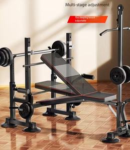 <span class=keywords><strong>Banc</strong></span> <span class=keywords><strong>de</strong></span> musculation réglable multifonctionnel en métal pliable <span class=keywords><strong>de</strong></span> haute qualité, durable, pour la musculation - Product Image 4