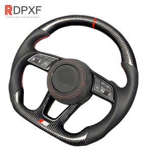 Design personnalisé de volant en fibre de carbone pour <span class=keywords><strong>Audi</strong></span> <span class=keywords><strong>RS</strong></span> A3 A4 A5 A6 C7 B8 R8 S3 S4 S5 <span class=keywords><strong>Q3</strong></span> Q5 Q7 A7 S7 TT RS3 RS5 RS6 RS7 B9 - Product Image 4