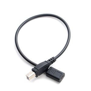 Câble adaptateur de données USB C femelle vers USB B mâle pour Android, pour <span class=keywords><strong>disque</strong></span> <span class=keywords><strong>dur</strong></span> externe, imprimante, scanner - Product Image 4