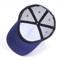 Sombreros de camionero con serigrafía para hombre y mujer, sombrero de poliéster de 5 paneles con logotipo personalizado para imprimir, gorra de béisbol de malla de espuma, sombrero estampado