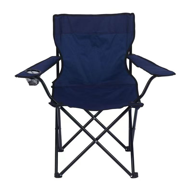 Azul marino [Bolsa de almacenamiento para silla plegable con respaldo y reposabrazos]