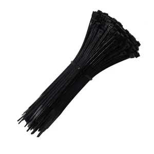 3.6*100 mm Plastic 4" Inch Free Samples Customized Plastic Nylon 66 Cable Zip Tie With Self locking