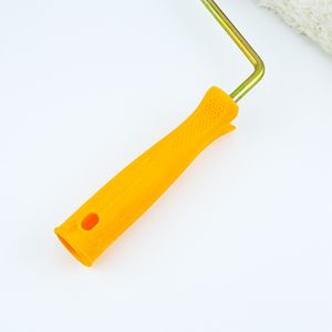 9 inch verfroller kleurrijke streep verfroller stof gele handgreep patroon verf wanddecoratie roller en kwast - Product Image 3