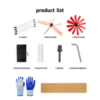 Le China Chimenea Kit De Limpieza De Barrido De Cocina Kamim Chimney Productos De Limpieza Cheminee Reinigungsmittel