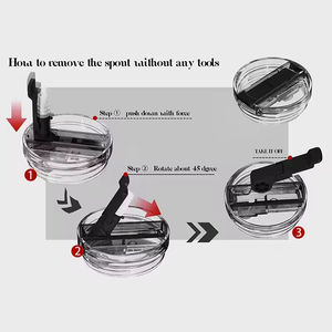 Vaso Térmico de Acero Inoxidable con Aislamiento al Vacío, Personalizado con Logotipo, 20oz 32oz 40oz, Taza de Viaje Portátil con Asa, Venta al Por Mayor - Product Image 3