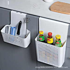 Wall Mounted Storage Box Rectangle Punch Free For Bathroom Kitchen Toilet Hanging Behind Door Small Size <b>Large</b> Size - Product Image 5