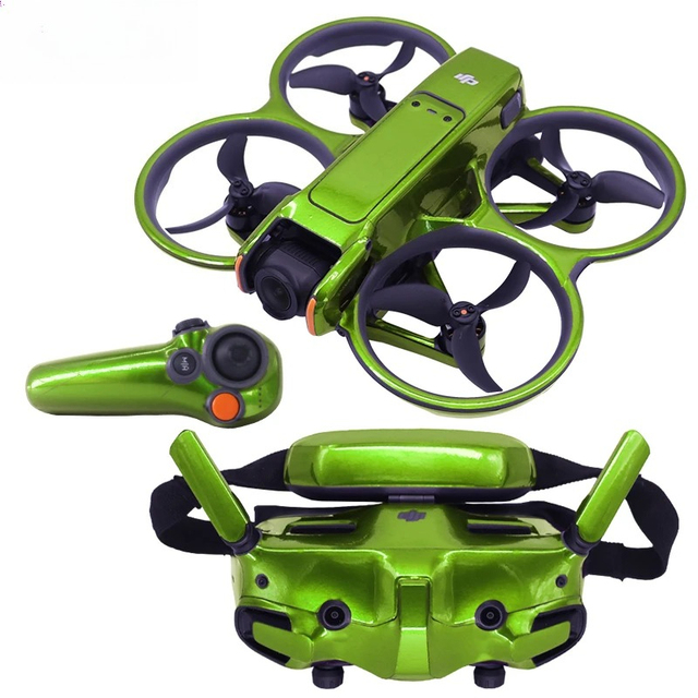 UAV Sticker Set For DJI Avata 2 Stickers Cool Skins For Goggles 3 Glasses Protection Cover Drone Decoration Film Accessories